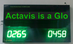 LED display Balkanpharma